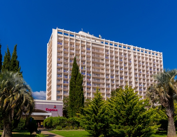 Внешний вид и территория - СКК «Адлеркурорт» (корпус «Коралл»)