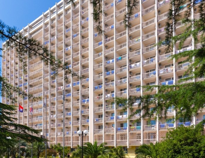 Внешний вид и территория - СКК «Адлеркурорт» (корпус «Коралл»)