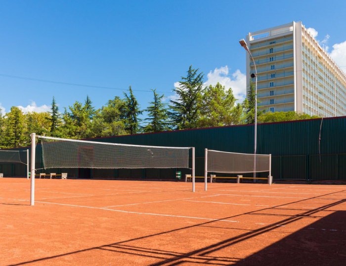 Спортивные площадки - СКК «Адлеркурорт» (корпус «Коралл»)