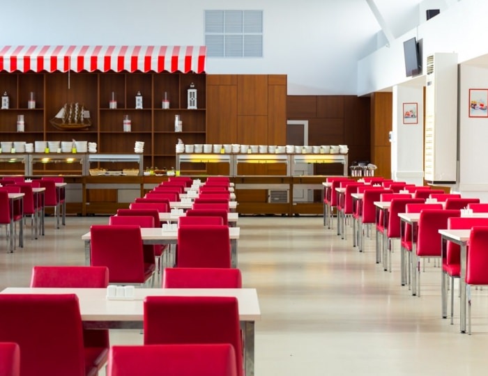 Зал столовой - СКК «Адлеркурорт» (корпус «Коралл»)