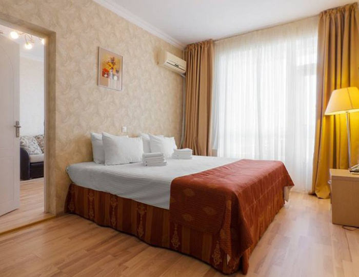 4-мест. 3-комн. апартаменты, корп. &quot;Коралл&quot; - СКК «Адлеркурорт» (корпус «Коралл»)